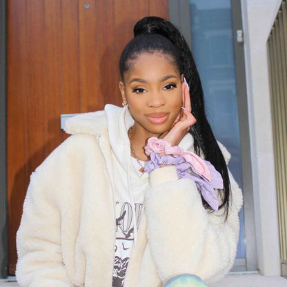 Elle Satin Scrunchie