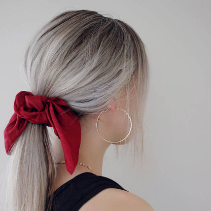 Elle Satin Scrunchie